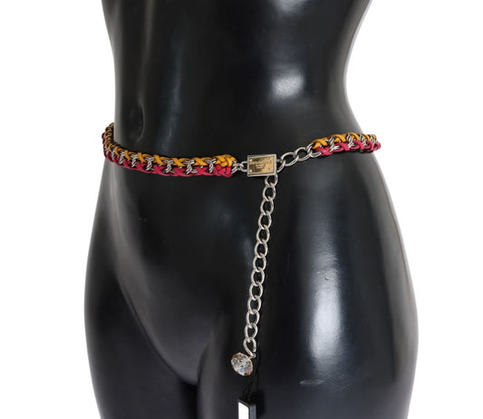 Elegante cintura impreziosita da cristalli multicolor