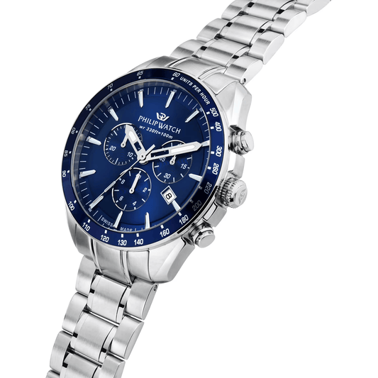 Philip Watch Blaze Cronografo – blu swiss made  R8273995017