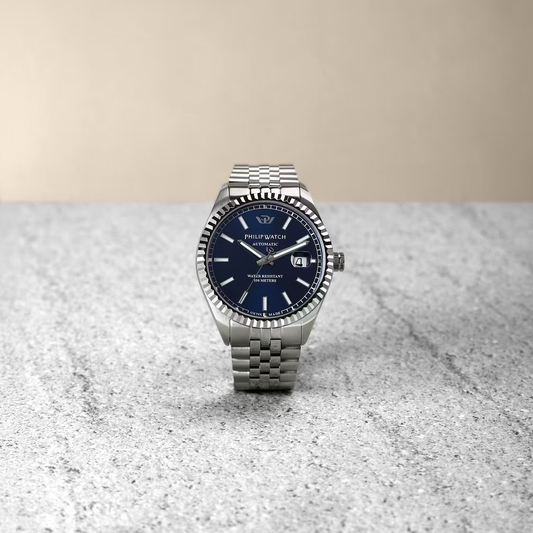 Philip Watch Caribe Automatico Blu R822 data jubilee