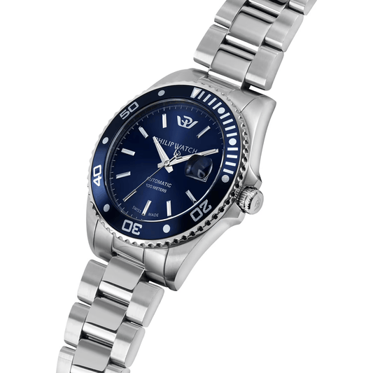 Philip Watch Caribe Sport Automatico Blu R8223