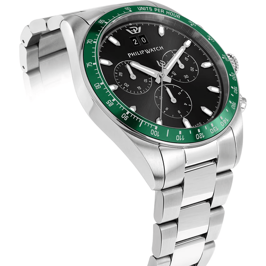 Philip Watch Caribe Sport Cronografo Quarzo R82736 verde