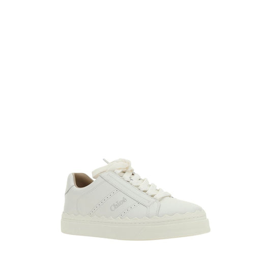 White Leather Sneakers
