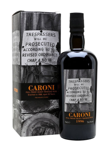RUM CARONI 20 YO 1996 TRESPASSERS