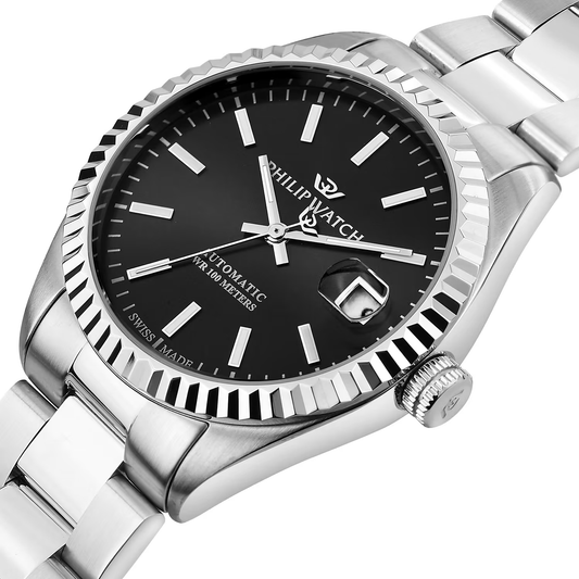 Philip Watch Caribe Automatico Nero 39mm