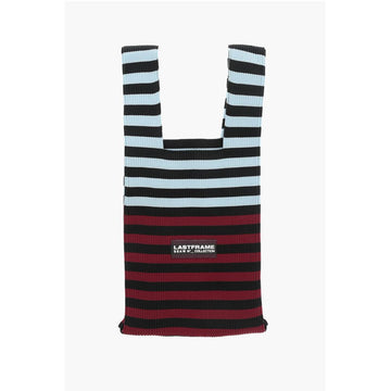 Burgundy Polyester Tote Bag
