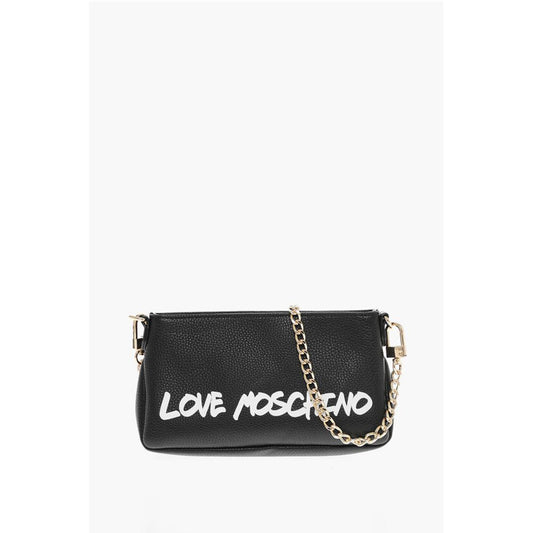 Black Leather Shoulder Bag