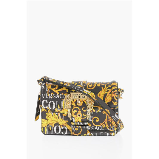 Yellow Polyester Shoulder Bag