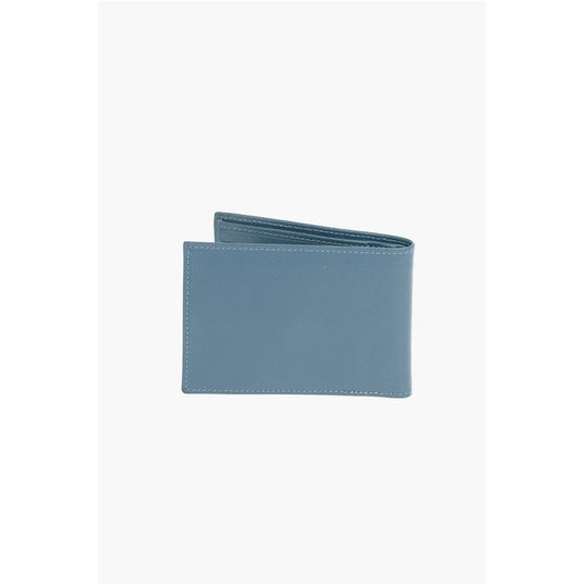 Light Blue Cowhide Wallet