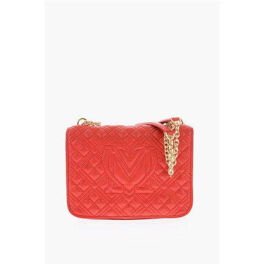 Red Polyethylene Shoulder Bag