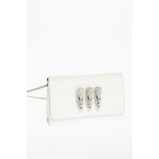 White Calfskin Tote Bag