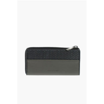 Bicolor Leather Wallet