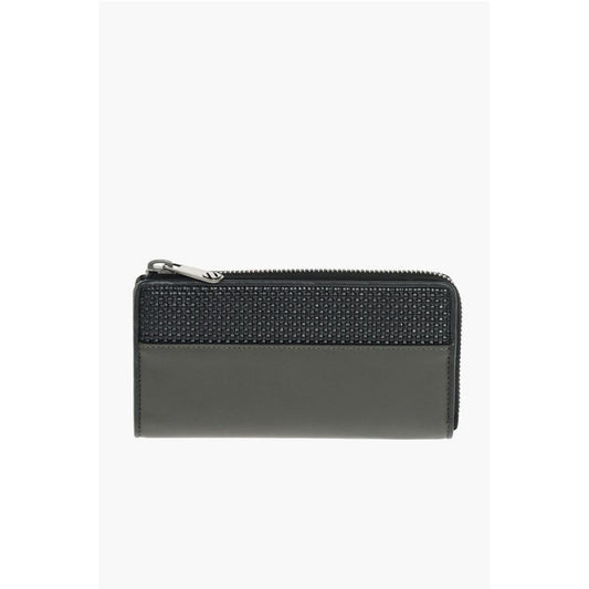 Bicolor Leather Wallet