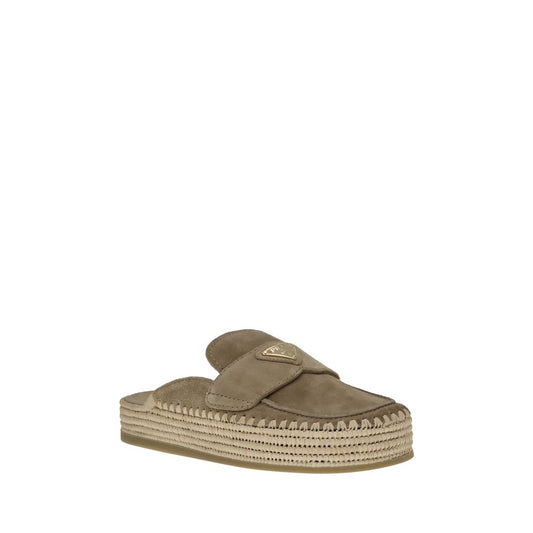 Suede Mules