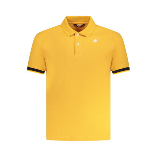 Orange Cotton Polo Shirt