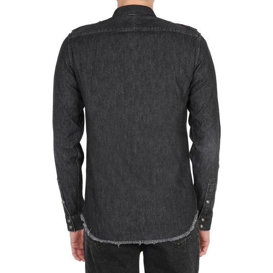 Balmain Cotton Denim Shirt