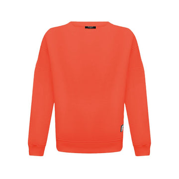 Balmain Orange Cotton Sweater