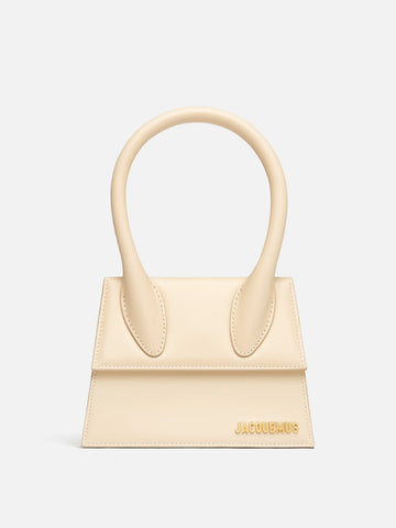 Borsa Jacquemus Le Chiquito media Moyen avorio