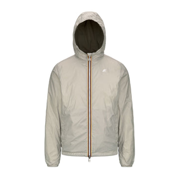 K-WAY  - Giacca Jake Eco Plus Reversible Uomo Green/Beige