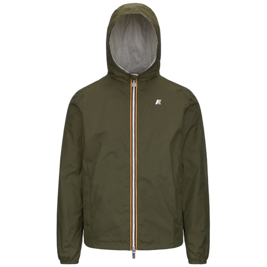 K-WAY  - Giacca Jake Eco Plus Reversible Uomo Green/Beige