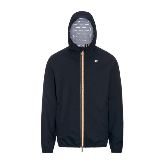 KWAY - Giacca Jack Stretch Dot Uomo Blue Depth