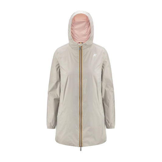 KWAY - Giacca Sophie Eco Plus Reversible Donna Beige Light/Pink