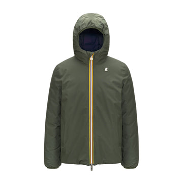 K-WAY - Giacca Jack Thermo Reversible Uomo Green Blackish/Blue Depth