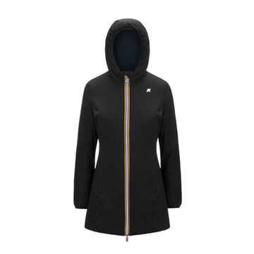 KWAY - Giacca Denise Warm Reversible Donna Black/Blue Depht