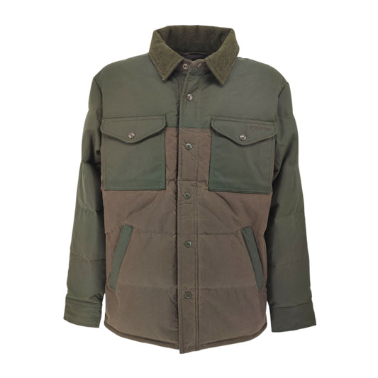 Filson - Giacca Down Oil Shelter Uomo Otter Green