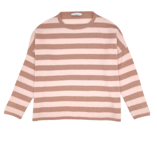 ALYKI CASHMERE - Maglia Sophie Donna Cipria/Rose