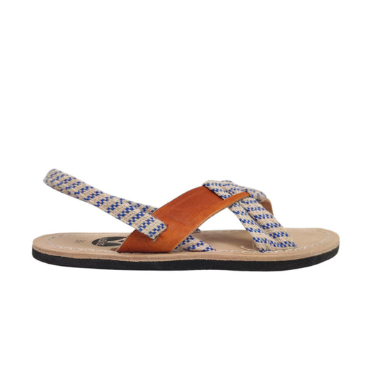 BS BEE - Sandali Campesinos Donna Nevy/Natural