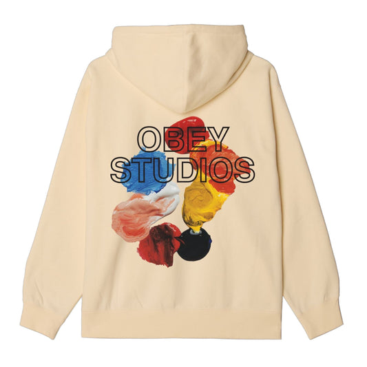 OBEY - Maglia Studios Palette Uomo Unbleached