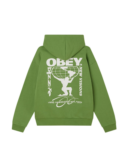 OBEY - Maglia New Visions Uomo Piquant Green