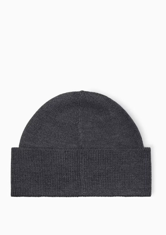 ARMANI EXCHANGE - Berretto Crossover in misto lana e cotone Grigio