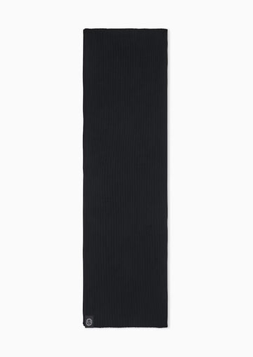 T-shirt slim fit in jersey di cotone Black