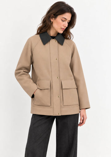 Emme Marella Impermeabile Donna Emmrafia Beige
