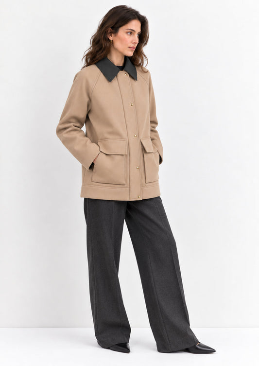 Emme Marella - Impermeabile Donnarafia Beige