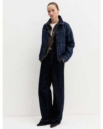 EMME MARELLA - Giacca in denim Blue Jeans