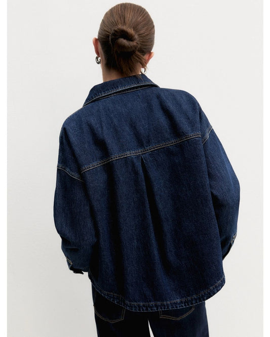 EMME MARELLA - Giacca in denim Blue Jeans