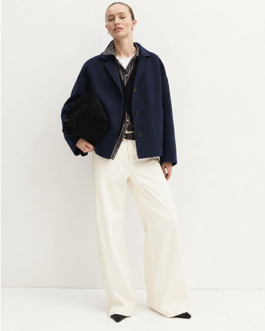 Emme Marella - Giacca Donna flipper Blu Navy