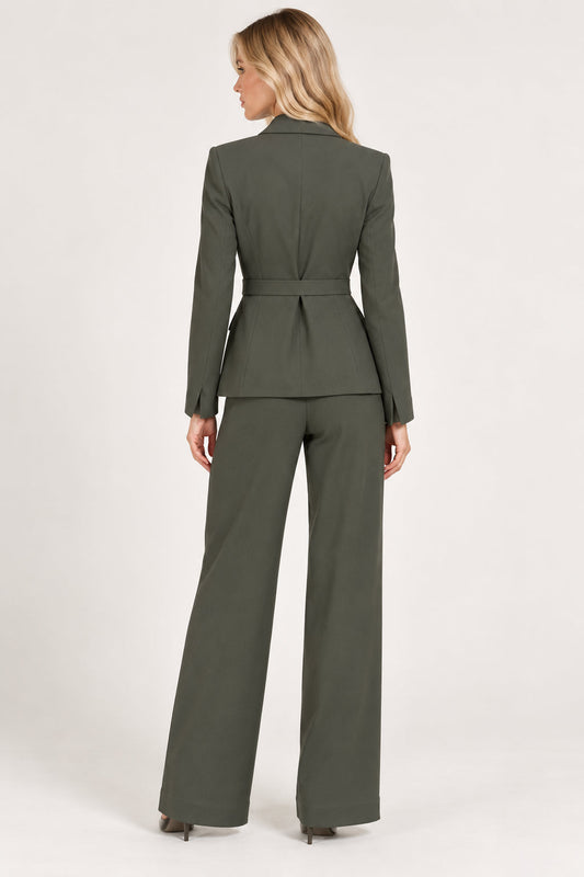 Emme Marella - Tailleur Donna voliera Verde Sottobosco