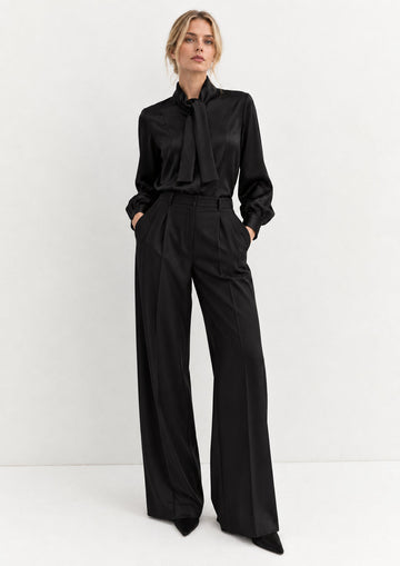 Emme Marella - Camicia Donna ciocca Nera