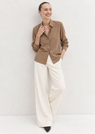 Emme Marella - Camicia Donna visone Cammello