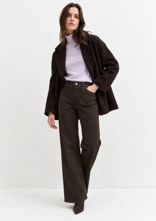 EMME MARELLA - Pantalone Donna mestro Marrone Bosco