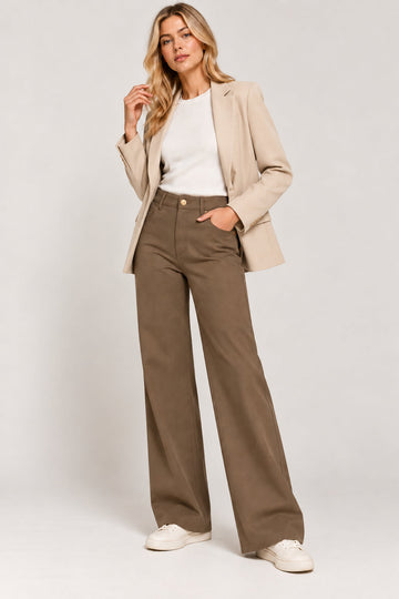 EMME MARELLA -  Pantalone Donna fuxia Tabacco