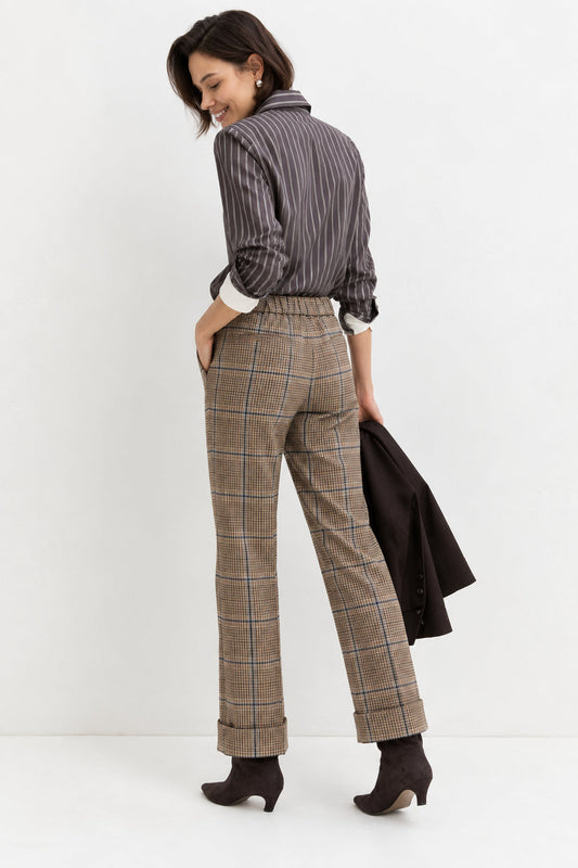 EMME MARELLA - Pantalone Donna flirt Ecru