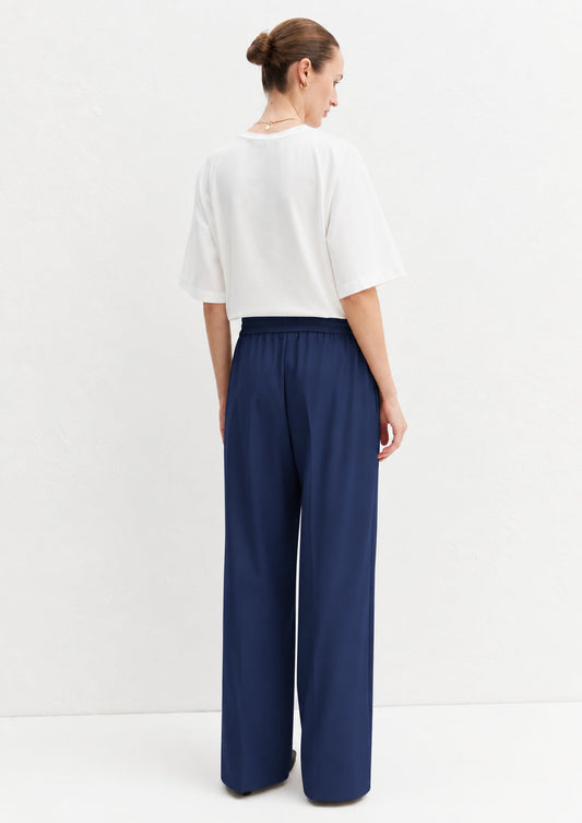 EMME MARELLA -  Pantalone Donna fiesta Navy