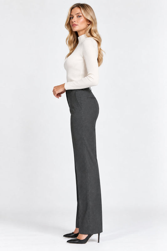 Emme Marella Pantalone Donna Emmpalpiti1 Grigio Scuro Melange