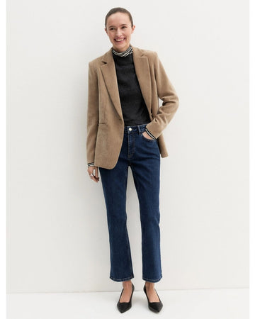 Jeans slim flare Blu