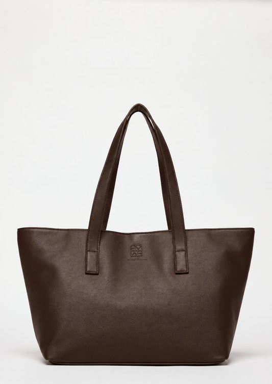 EMME MARELLA - Shopper con pochette casta Testa di Moro