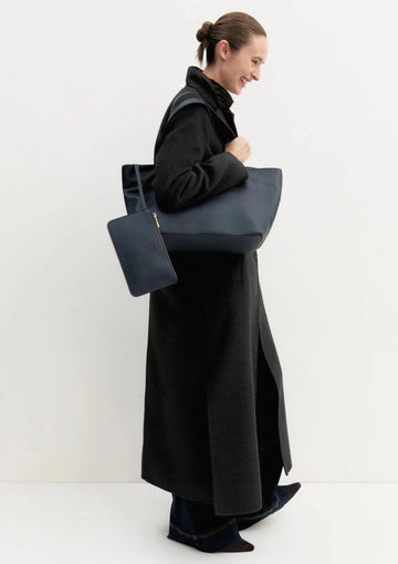EMME MARELLA - Shopper con pochette casta Blu